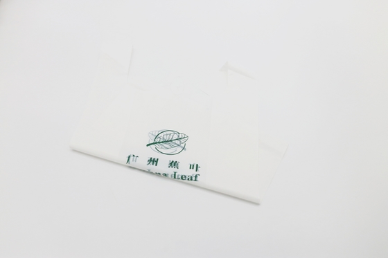 Supermarket Grocery Retail Biodegradable Plastic Bags Compostable Carry Opp Pouch