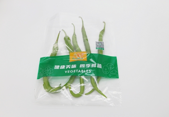 Self Adhesive Pe Perforated OPP Packaging Bag Anti Fog Fresh Ziplock Bag