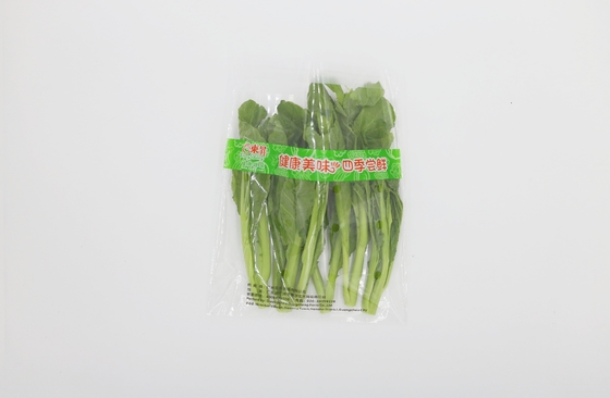 Organic Fruit Vegetable OPP Packaging Bag Flat Mouth Food Grade