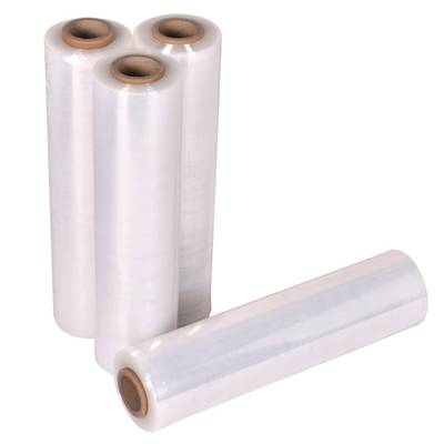 Plastic Packaging PE Stretch Film Wrapping LLDPE Shrink Film 5kj/M2 Impact Strength