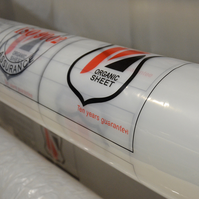 Protective 0.03mm Printed PE Film 120kg Polyethylene Wrapping Film 280cm Width
