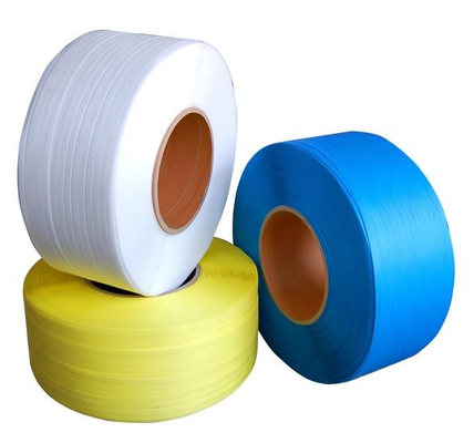 Recyclable 1.2mm Carton Packing Strip / Plastic Pallet Strapping 50kg Tension