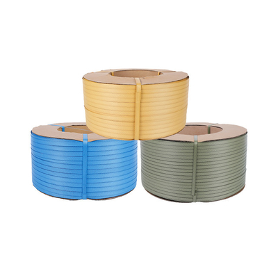 Recyclable 1.2mm Carton Packing Strip / Plastic Pallet Strapping 50kg Tension