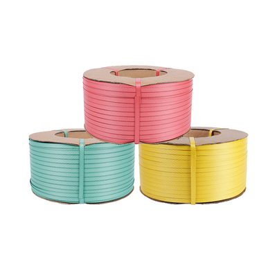 Recyclable 1.2mm Carton Packing Strip / Plastic Pallet Strapping 50kg Tension