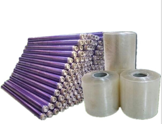245cm Width Stretch Film Packaging PVC Film 0.05mm Thickness 60KG Transparent