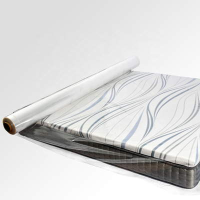 100Kg PE Film Roll 295cm Width Polyethylene Plastic Film For Mattress Compression