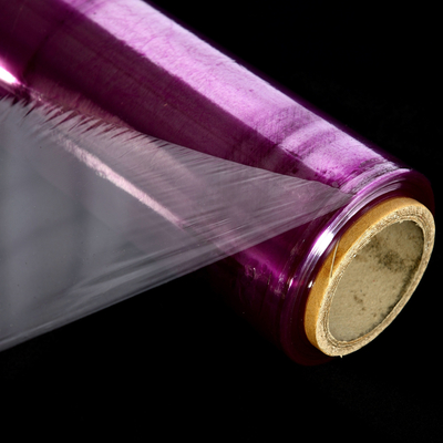 Transparent Film Roll Packaging PVC Film Decorative Mattress Flat 0.15mm Thickness