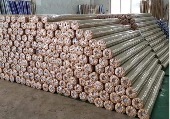 60 Micron Stretch Film Roll / PVC Film Sheets 30 PHR 137cm Width