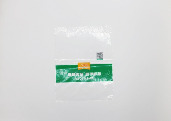 Punch Hole Breathable OPP Packaging Bag For Cellophane Fresh Vegetables