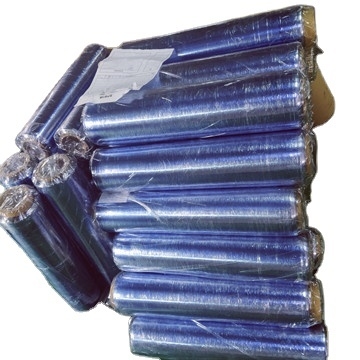 500cm Width Blue PVC Film Roll With Customized Service Embossed Surface