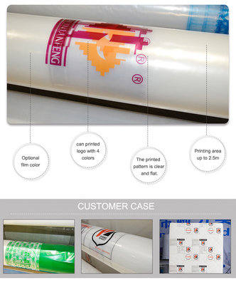 Protective 0.03mm Printed PE Film 120kg Polyethylene Wrapping Film 280cm Width