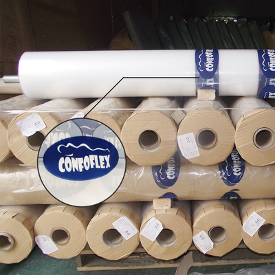 Eco Friendly Printed Plastic Film Wrap PVC 10cm Width LEPD 250um Thickness