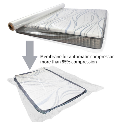 Clear Transparent PE Film Roll Packaging Smooth Soft 100kg For Mattress Wrapping
