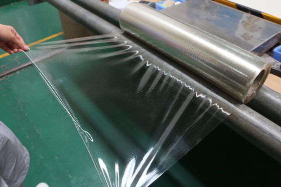 PVC Transparent Furniture Wrapping Film recyclable 0.03mm Thickness Non Phthalate