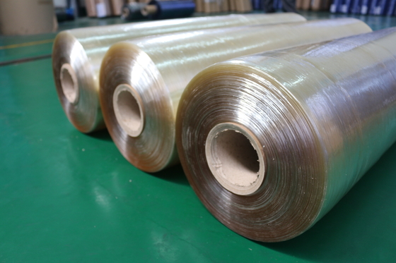 Non Phthalate PVC Clear Plastic Rolls 240cm Transparent Furniture Wrapping Film