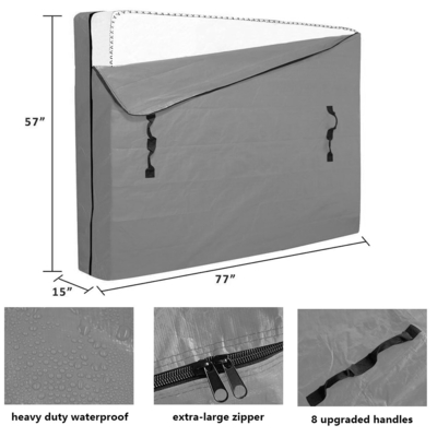 2 Mil Double Mattress Storage Bag LDPE Plastic Cover Transparent