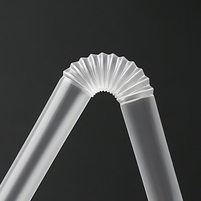 Paper Wrap Non Plastic Drinking Straws / Biodegradable PLA Straws Customized